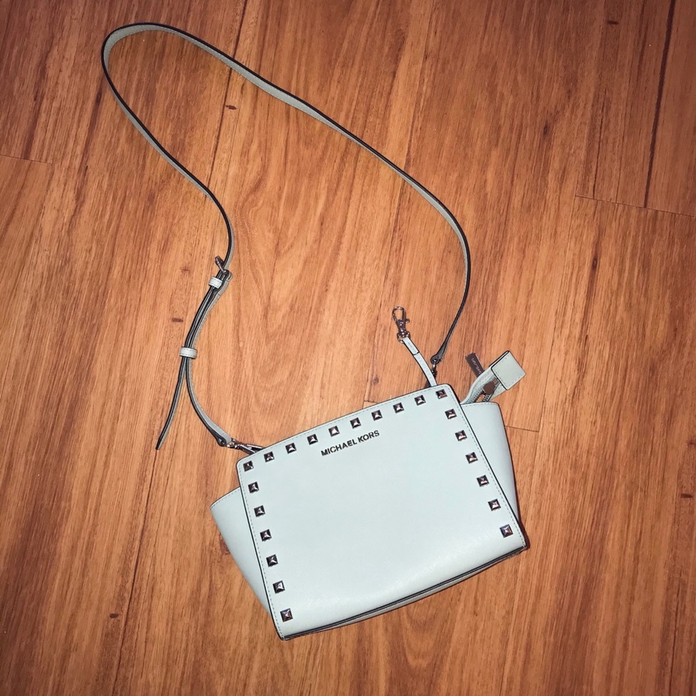 Medium Tiffany blue Michael Kors bag